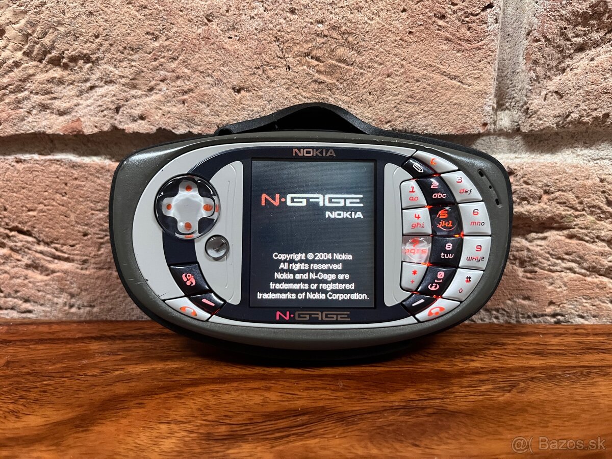 Nokia N-Gage QD (ročník 2004) plnefunkčný legendárny mobil