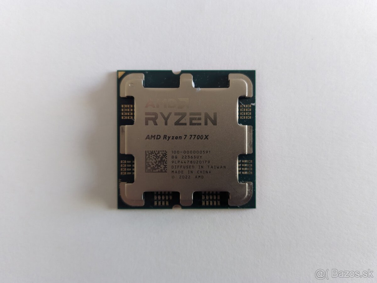 AMD Ryzen 7 7700X, 4.50 GHz, 32 MB Cache, socket AM4