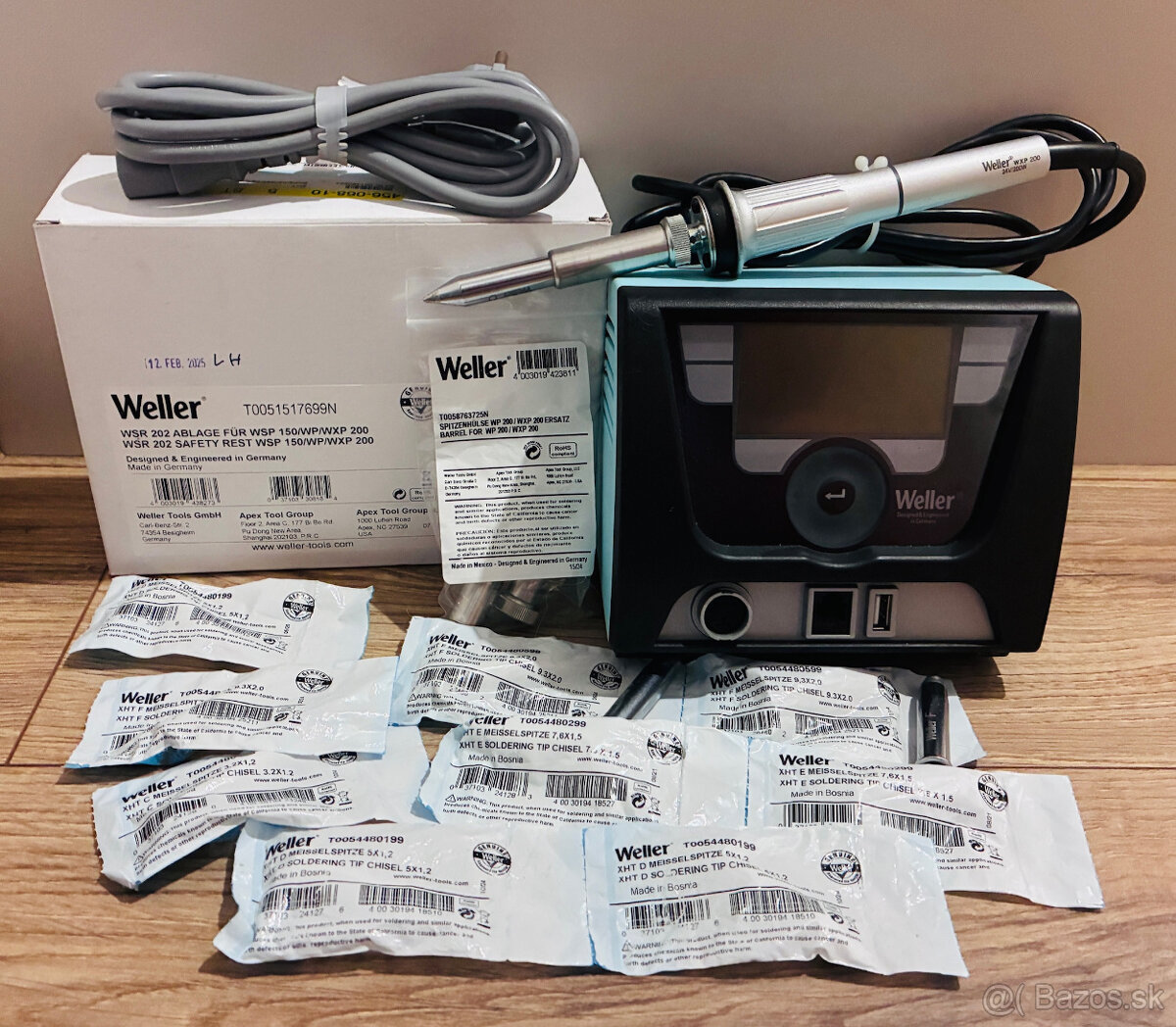 WELLER WX 1 - Spájkovacia stanica plus príslušenstvo