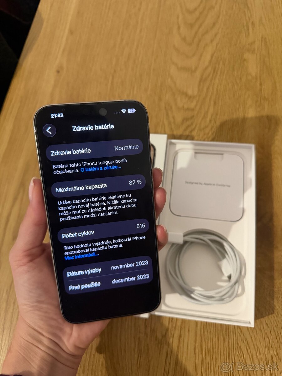 Iphone 15 pro max 256gb Titanium