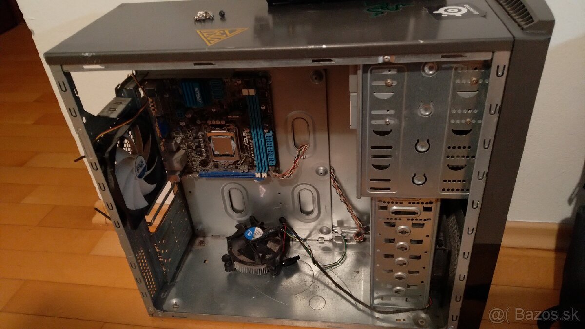 Pc skriňa+základoch doska+ i5-3470 3.2ghz