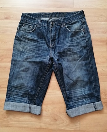 DÁMSKE 3/4 DŽÍNSY veľ.38