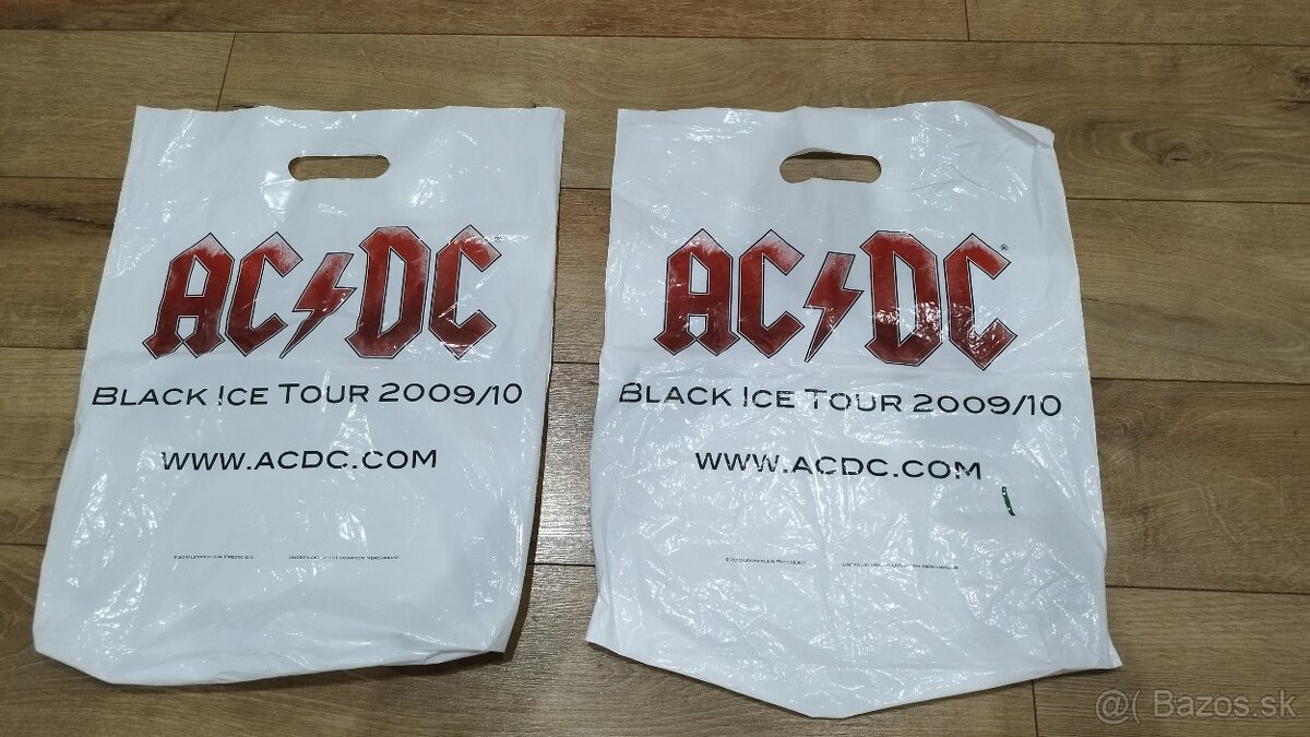 Predám igelitové tašky AC/DC