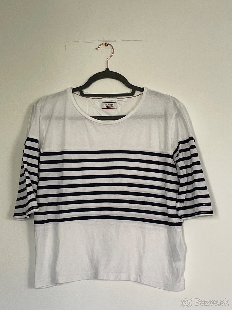 Prúžkované tričko Tommy Hilfiger