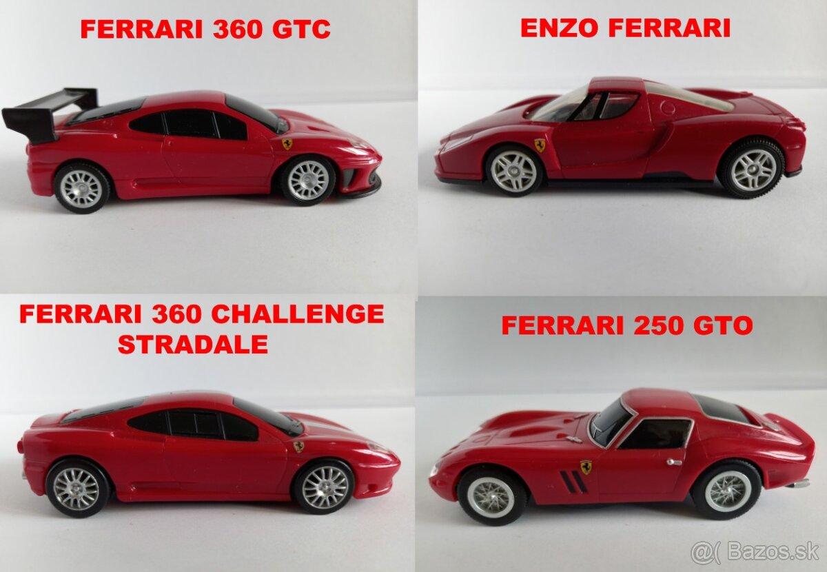 SHELL V-POWER-FERRARI 1:38-ENZO,GTO,GTC,STRADALE-POZRI FOTO