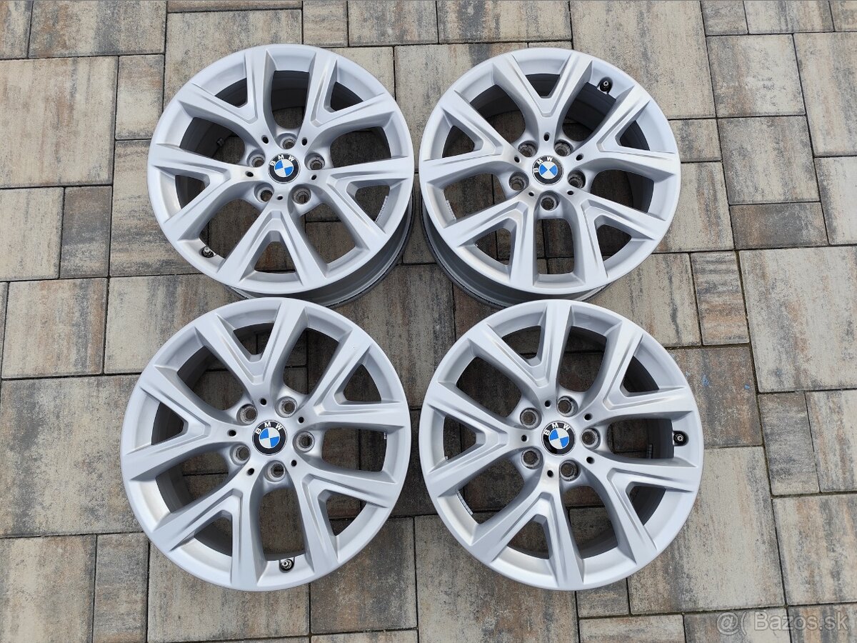 5x112 r17 hliníkové disky BMW X1 + Tpms snímače