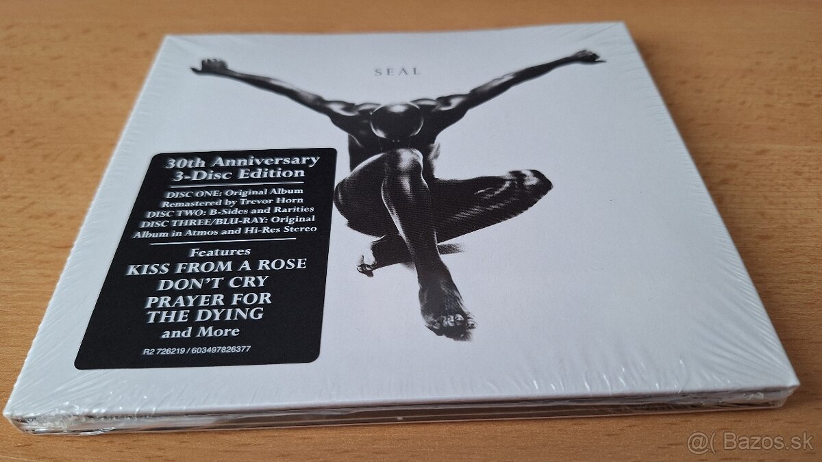 Predám nové, nerozbalené CD´s SEAL, STING: