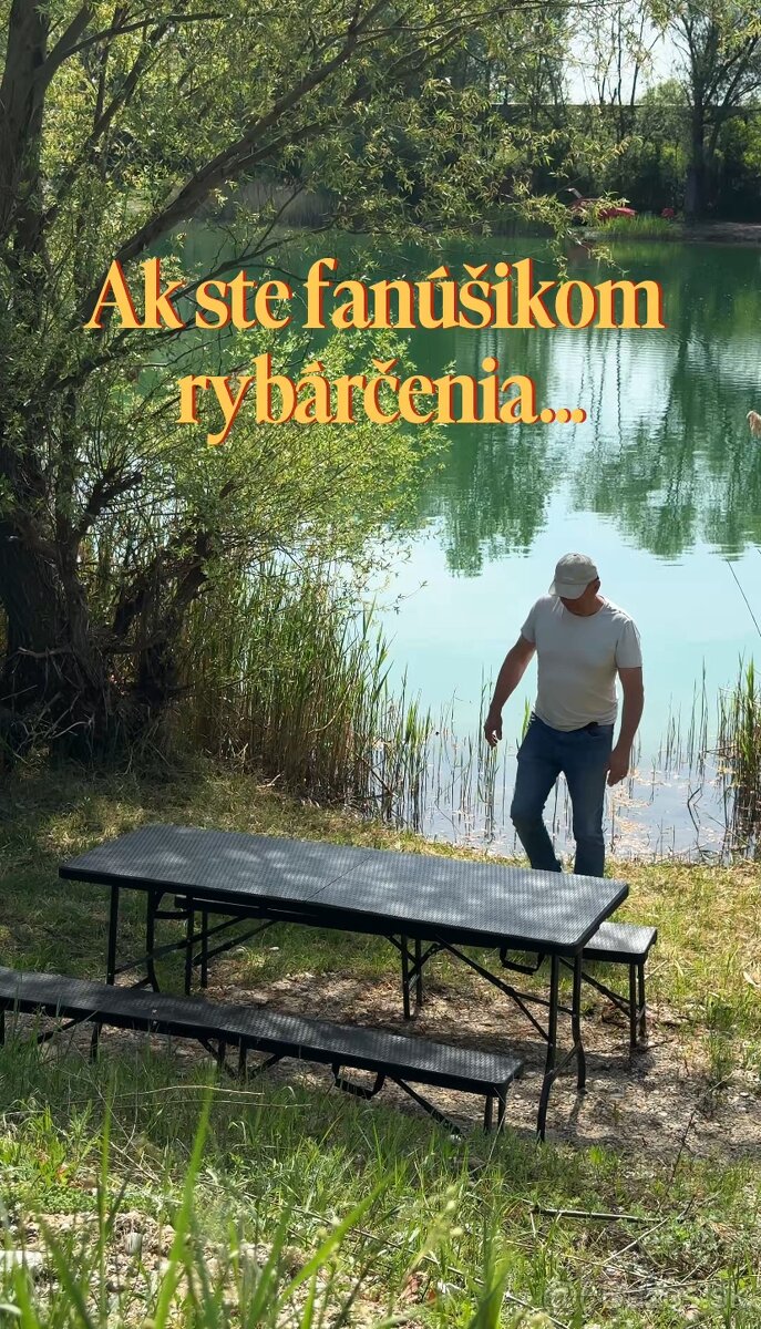 Kempingový skladací set Ventana
