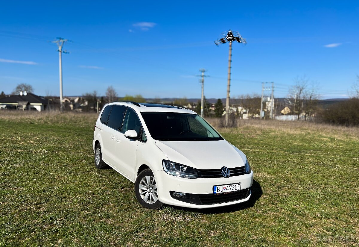 Volkswagen Sharan 2.0 TDI, Manuál, 7 miestne, Strešné okno
