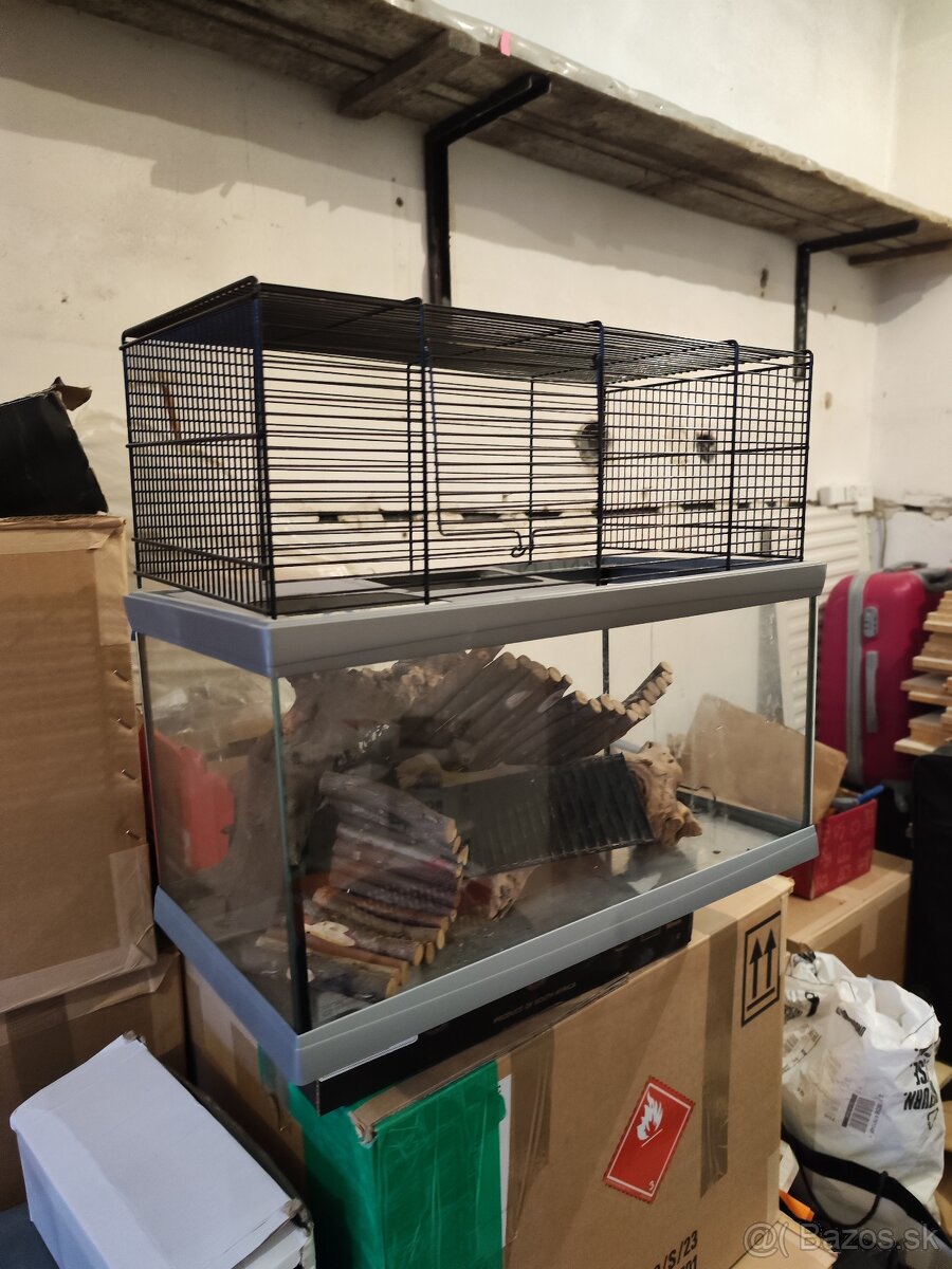 Terarium terarko akvárium