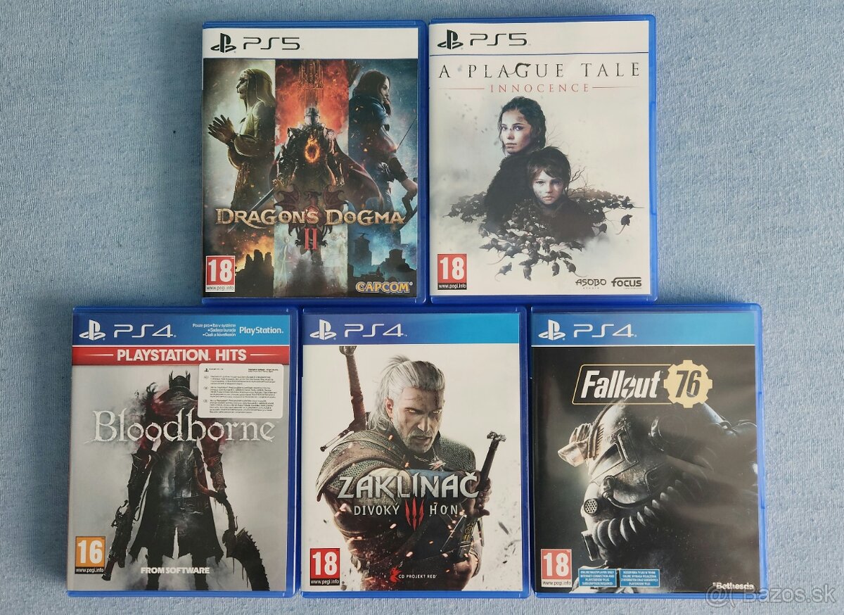 Predám, vymením hry ps5/ps4