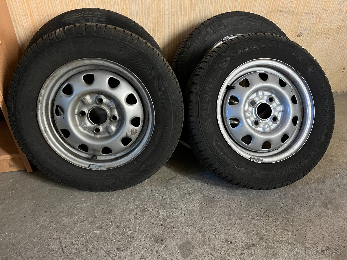 Letné pneu 165/70 R13 škoda felicia
