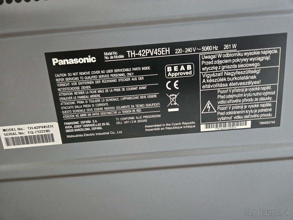Tv Panasonic Viera