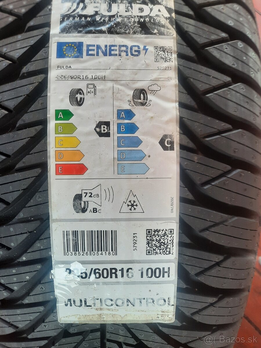 Predám nové letné pneumatiky 235/60 R16 100H