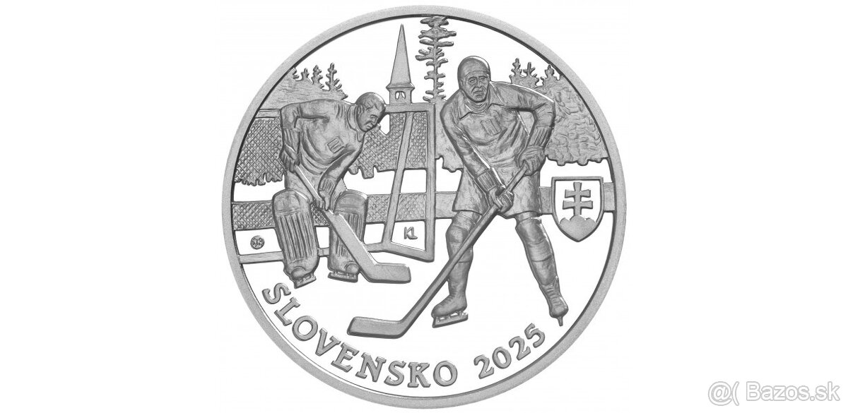 10 Euro 2025 100.výročie majstrovstiev Európy v hokeji Proof