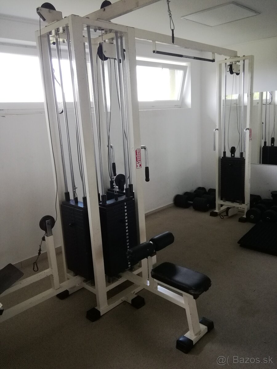 Veža s protismernou kladkou , protismerné kladky