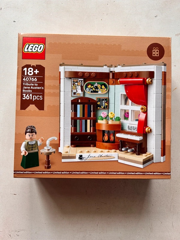 Lego 40766 Pocta knihám Jane Austenovej