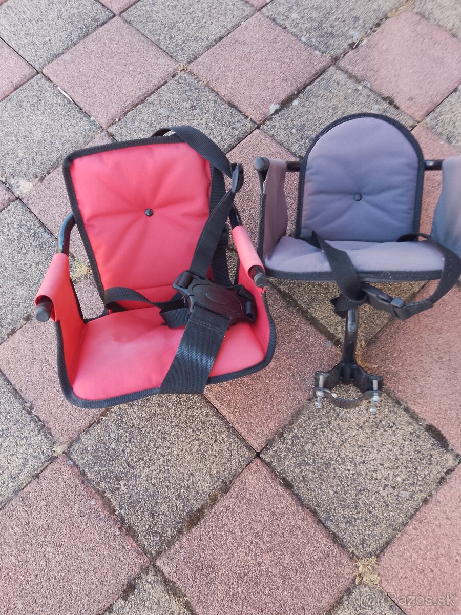 Detské sedačky Pekas na bicykel