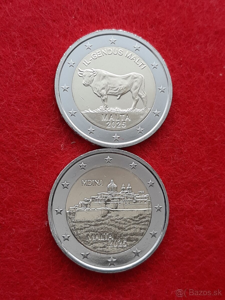 2€ Malta 2025 - novinka