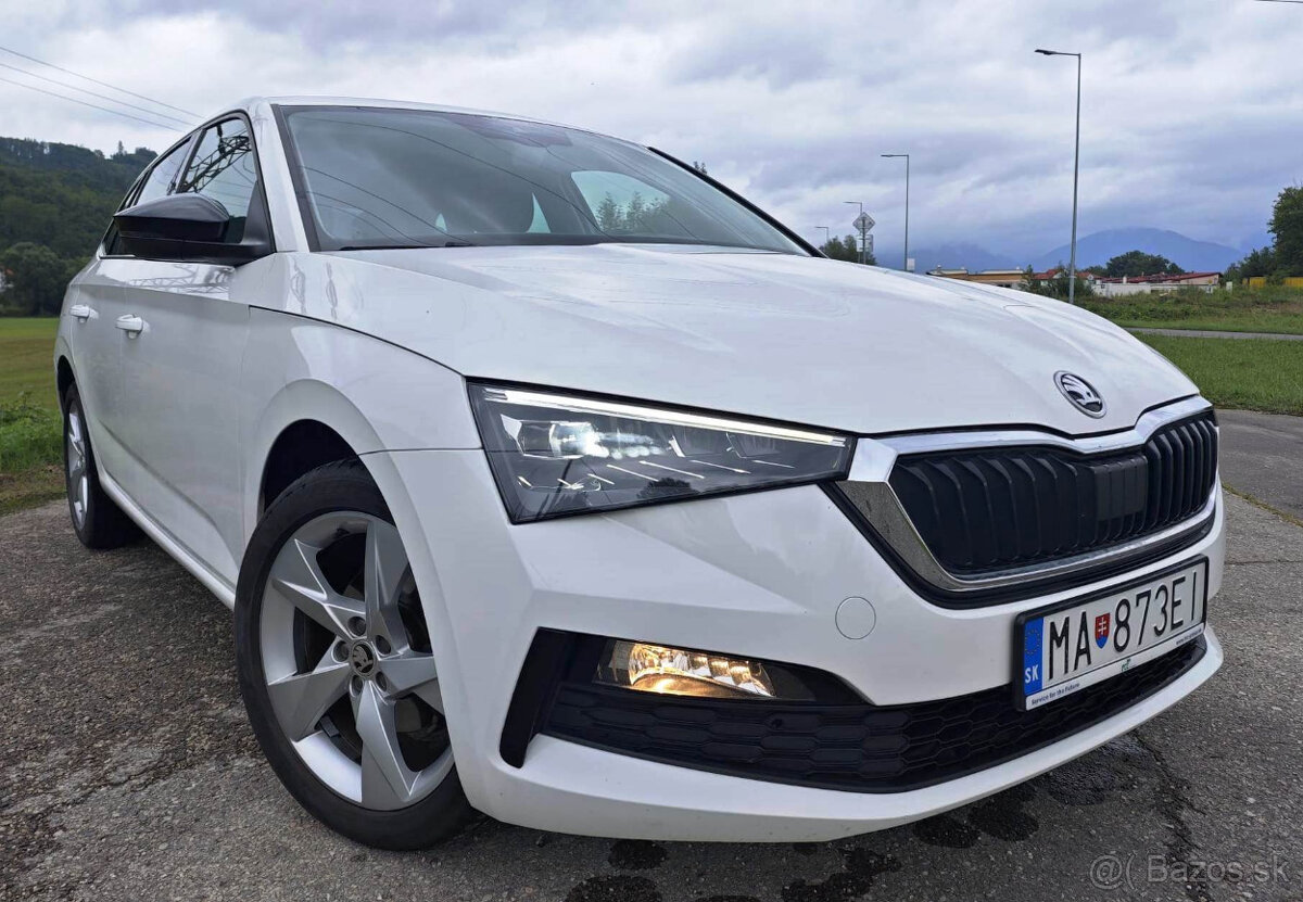 Škoda Scala 1.0 TSI, 85kW, matrix full led svetlá