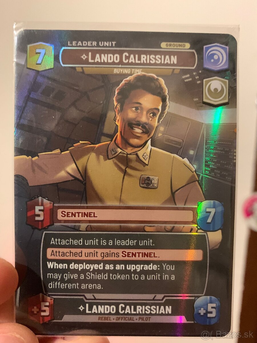 Star Wars Unlimited TCG Showcase SWU Leader Card