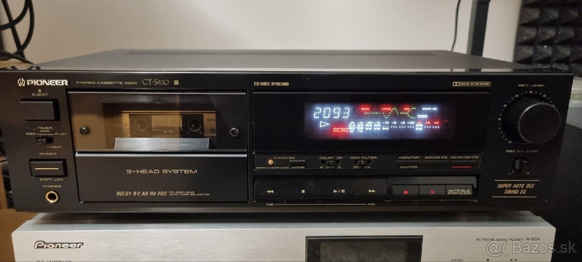 Predám tape deck pioneer CT-S410
