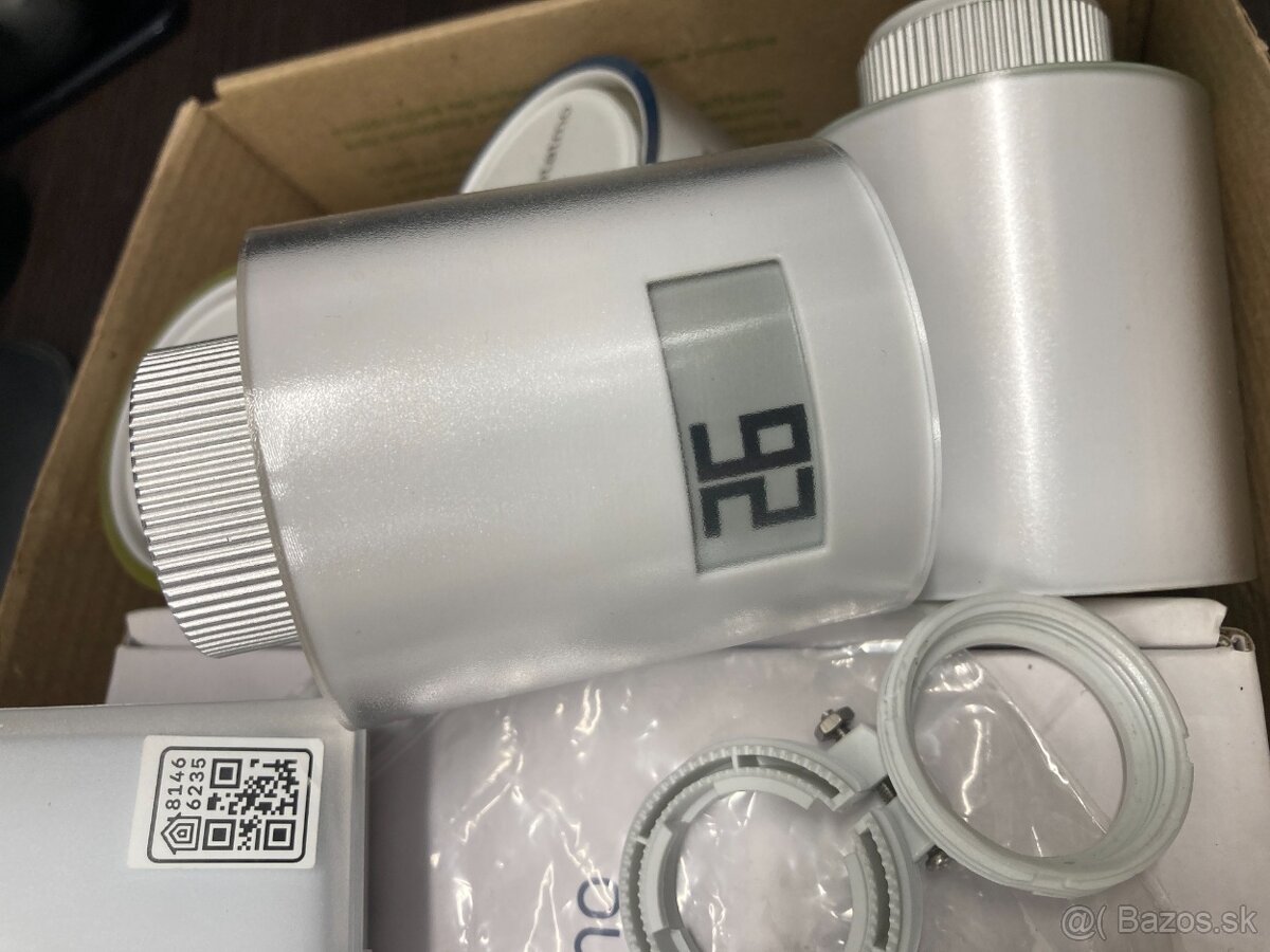 Predám Netatmo termostatickú sadu – 4 hlavice