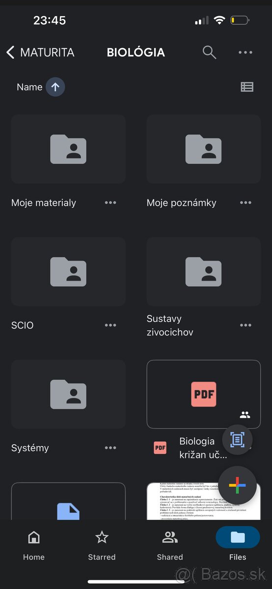 Maturitné otázky BIOLÓGIA