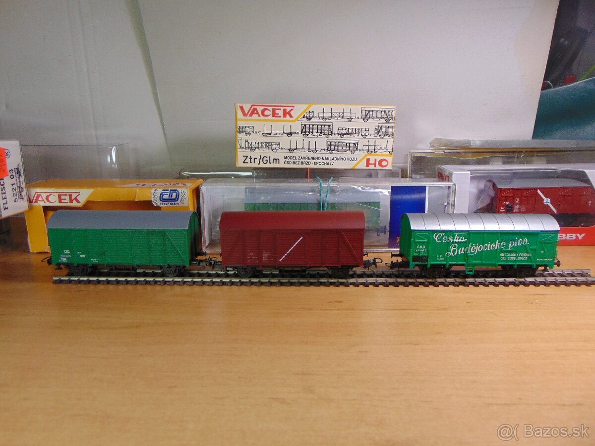 Vláčiky železnica HO ČSD