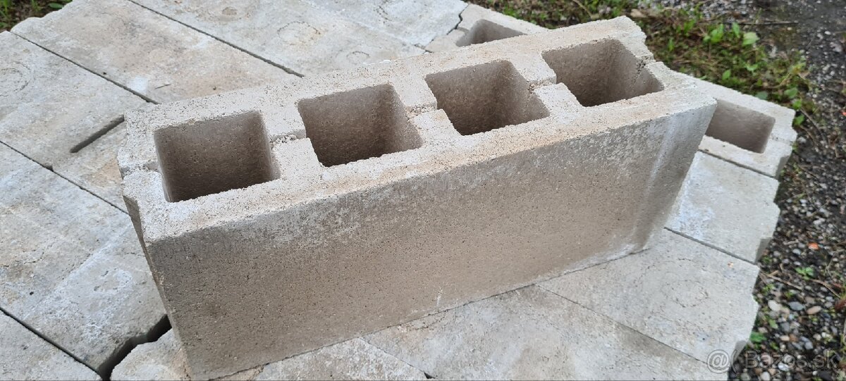 Betónové murovacie tvárnice Nové