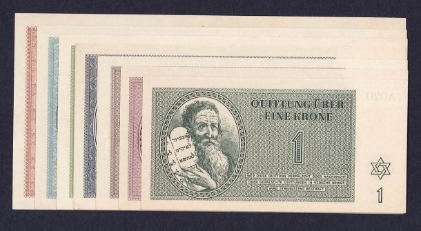 Bankovky - Terezínske poukážky (1943-45)