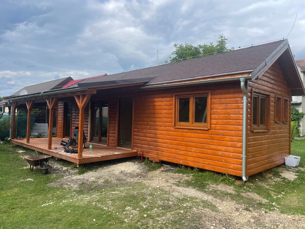 Záhradná chatka - celoročne obývateľná
