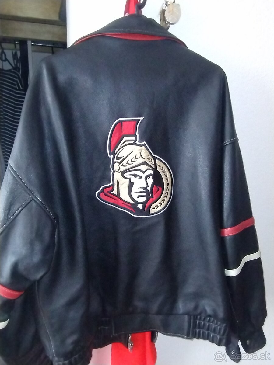 Kožená bunda NHL originál
