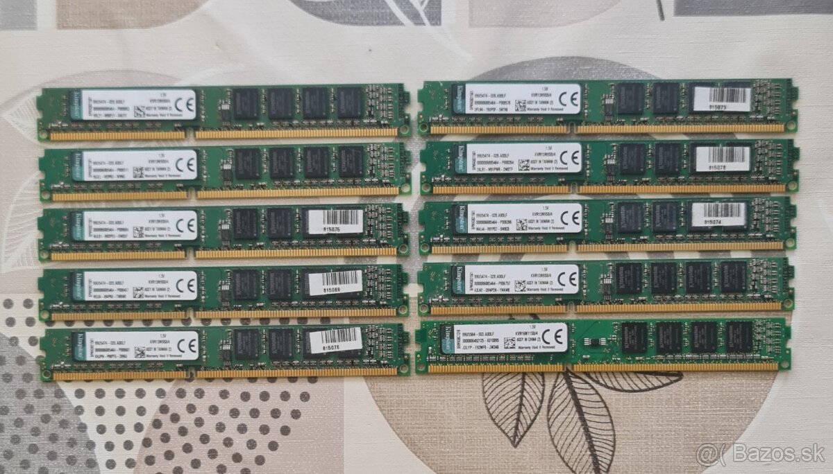 PC RAM 10X4GB DDR3 1333MHZ