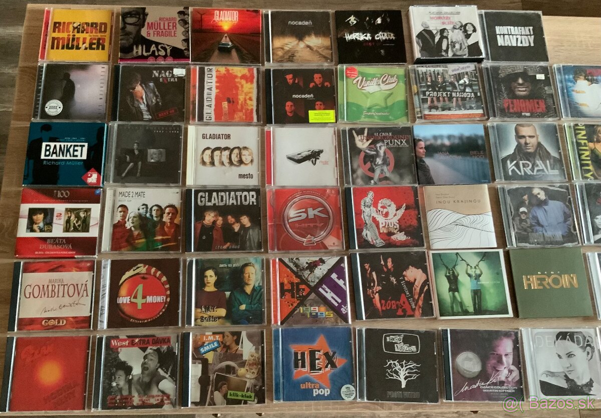 Audio Cd album originál SK CZ