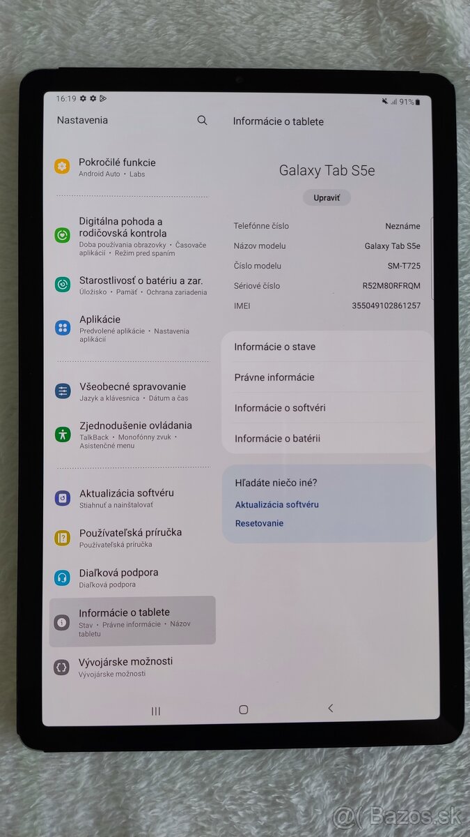 Samsung Galaxy Tab S5e 10.5 (768)