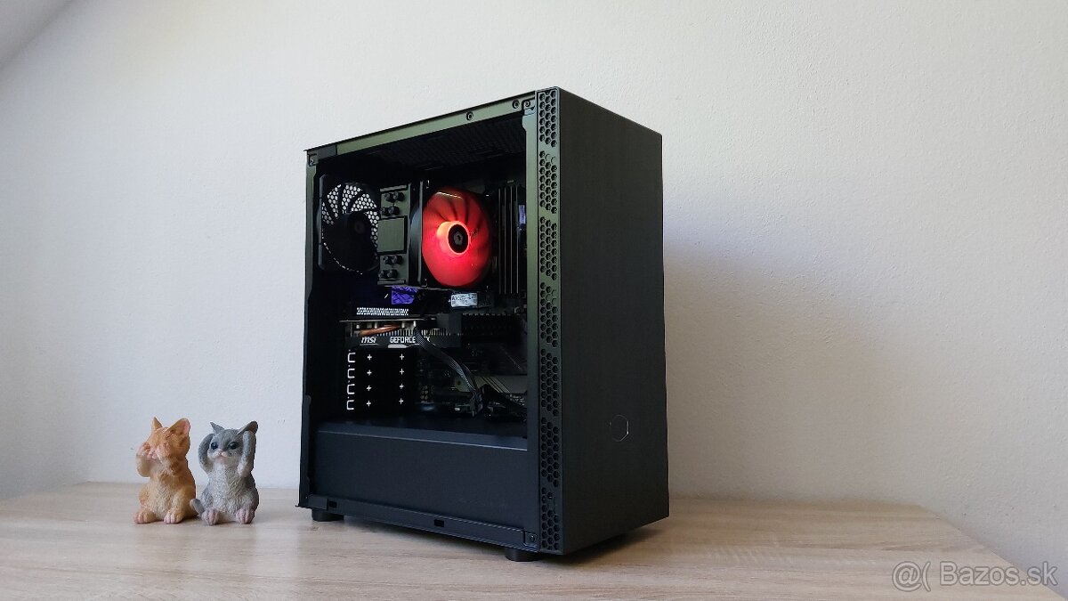 Herné pc i7 8700 3.60ghz 1TB NVME/32GB DDR4/GTX1660SUPER 6GB