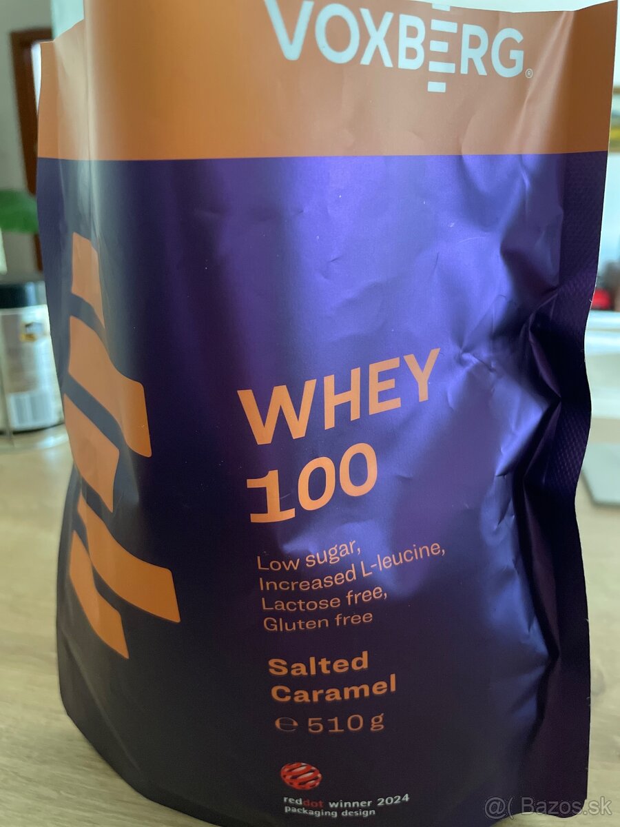 Proteinovy napoj Voxberg Whey 100 510 g Salted Caramel