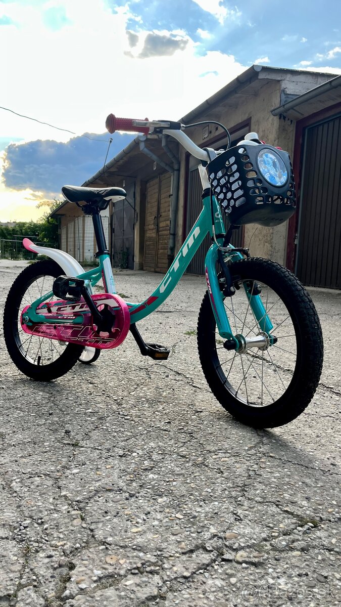 Ľahký dievčenský bicykel 16”