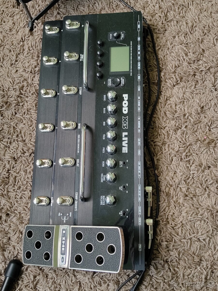 Predám LINE 6 POD X3 LIVE
