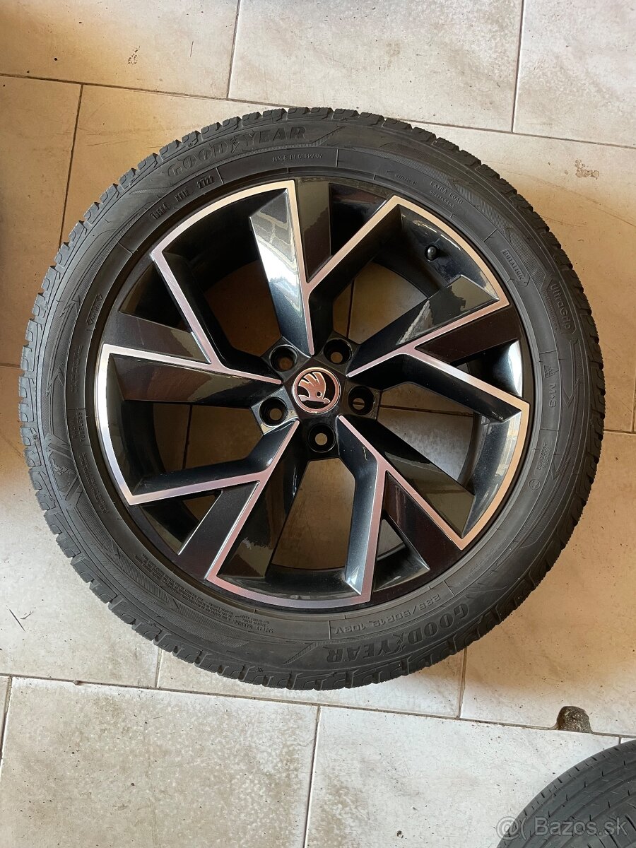 original elektrony škoda Kodiaq sportline 5x112 r19 triglav