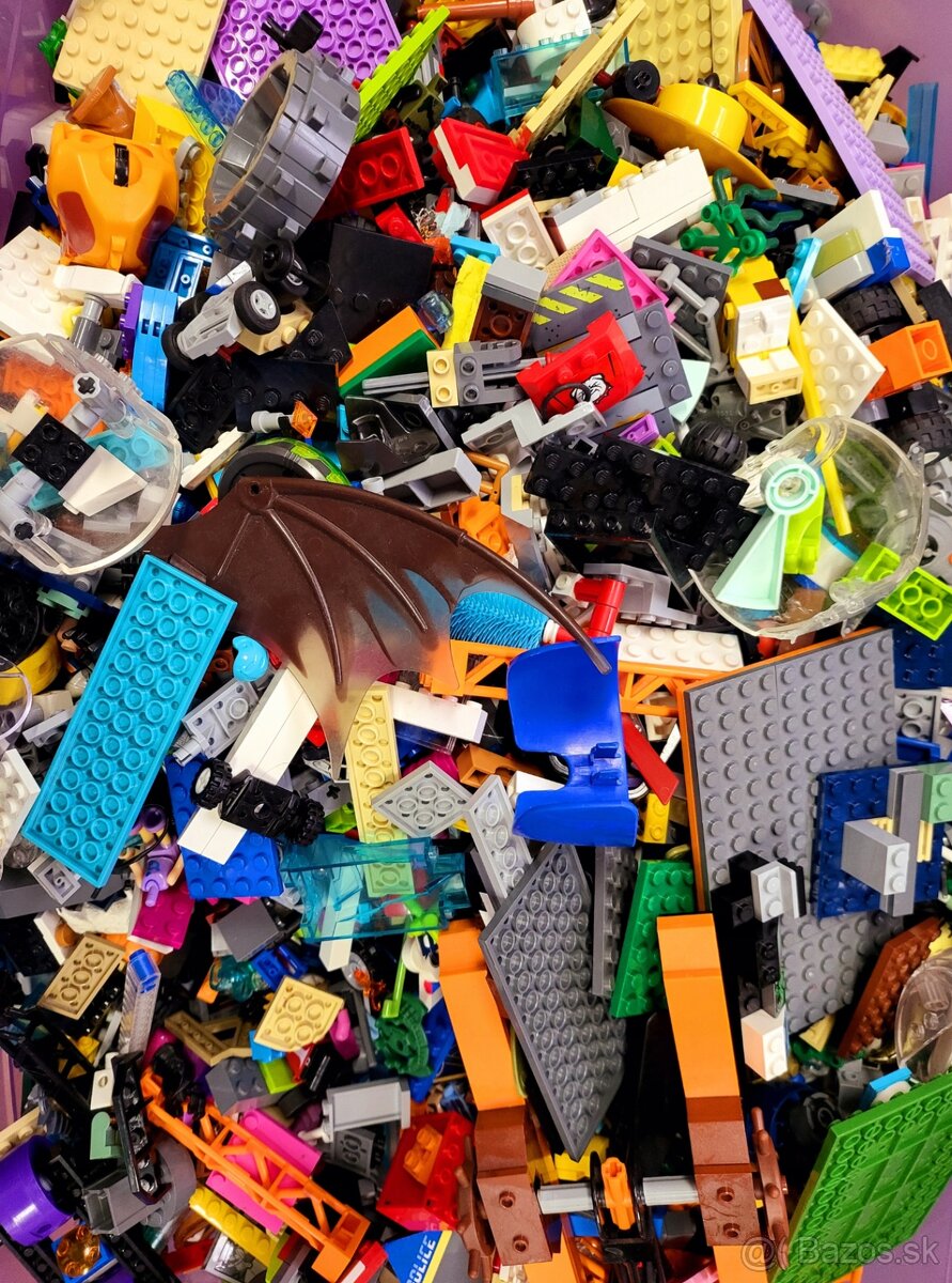 Kúpim LEGO mix, staré nekompletné sety, dieliky