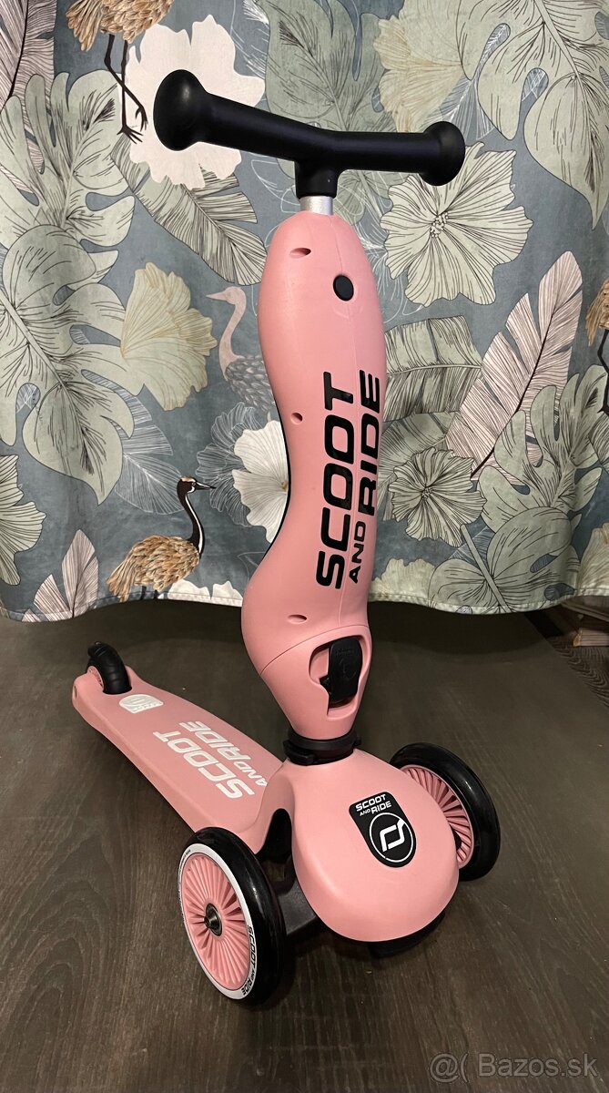 Scoot&ride kolobezka odrazadlo