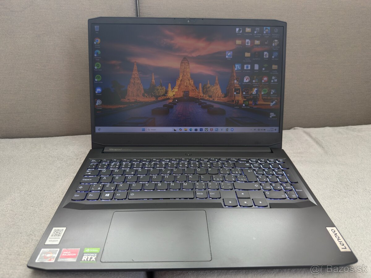 Lenovo IdeaPad Gaming 3 - RTX 3050 , Ryzen 5 , 16GB ram
