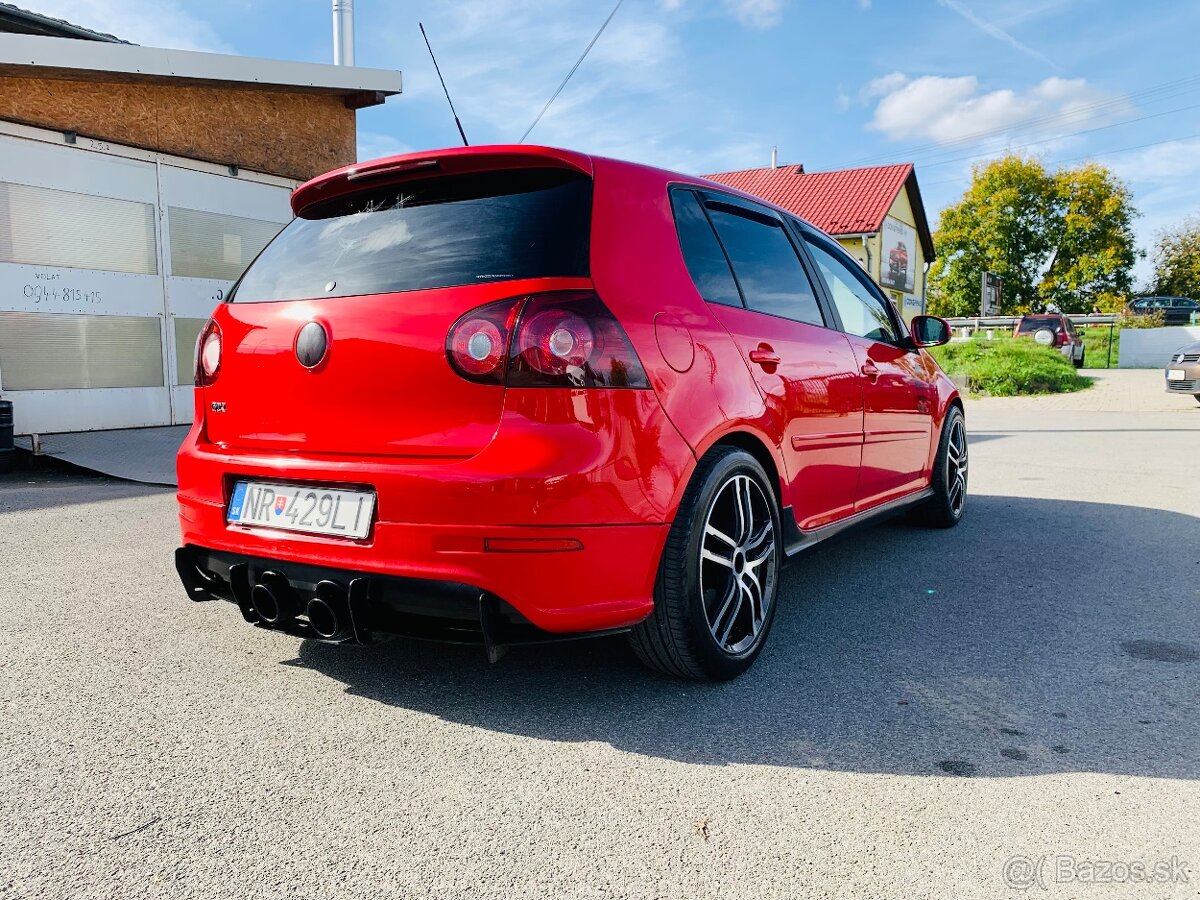 🔥 VW Golf V GTI 2.0 TFSI DSG – Upravený, 350PS R32 výfuky