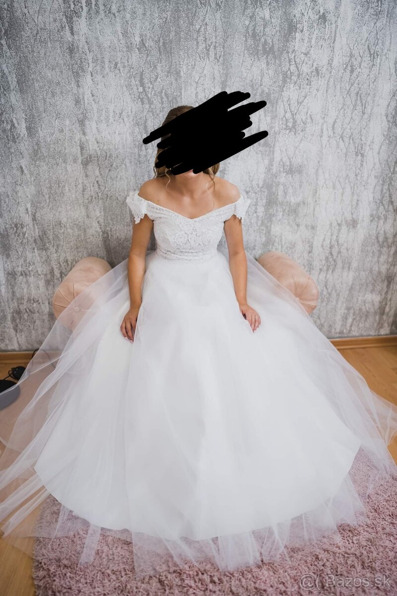 Svadobné šaty veľkosť 38