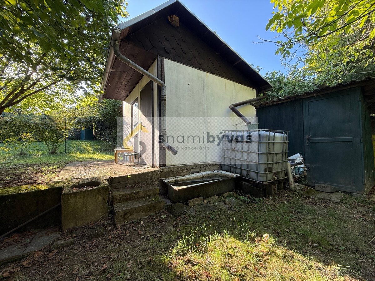 Rekreačný pozemok Kavečany 475 m2 + 500 m2 v užívaní