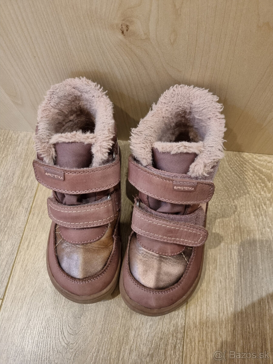 Zimne topanky Protetika Lety barefoot velkost 28