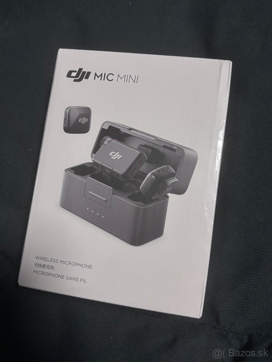 DJI mic Mini (2TX + 1RX) - nerozbalene