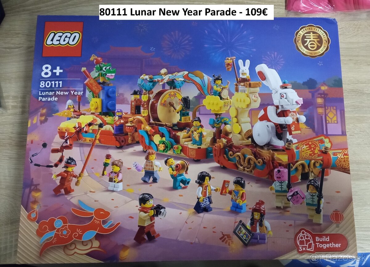 Predám nové Lego Holiday 80111 Lunar New Year Parade